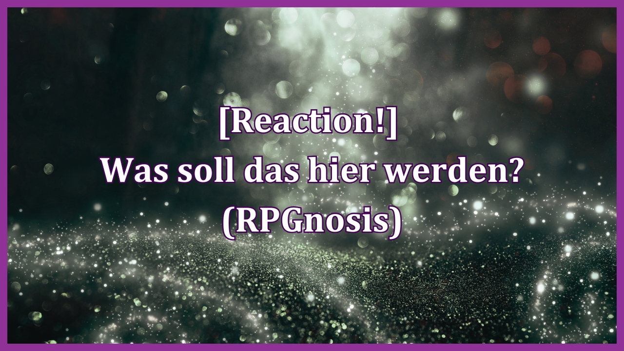 Titel auf den üblichen Sparkles im Hintergrund; keine weiteren Elemente